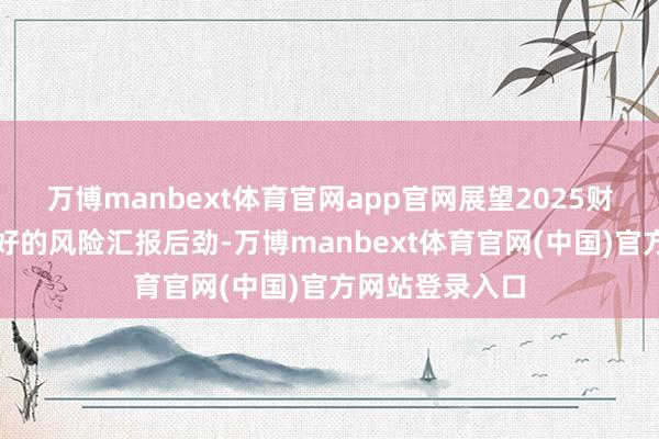 万博manbext体育官网app官网展望2025财年或将提供更好的风险汇报后劲-万博manbext体育官网(中国)官方网站登录入口