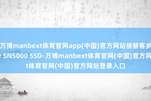 万博manbext体育官网app(中国)官方网站接替客岁的WD Blue SN5000 SSD-万博manbext体育官网(中国)官方网站登录入口